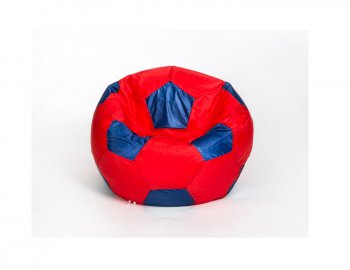 Кресло-мешок Мяч малый красно-синее в Ревде - revda.mebel-74.com | фото