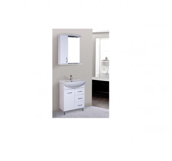 Комплект мебели для ванной Гоа 60 в Ревде - revda.mebel-74.com | фото