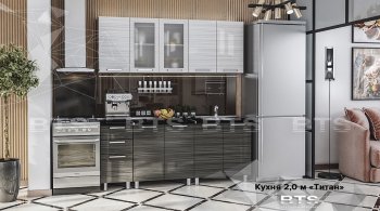 Кухонный гарнитур Титан 2000 в Ревде - revda.mebel-74.com | фото