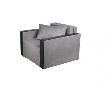 Кресло-кровать Милена с подлокотниками Серый в Ревде - revda.mebel-74.com | фото