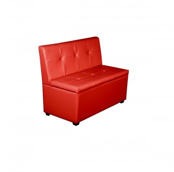 Кухонный диван Уют 1400 Красный в Ревде - revda.mebel-74.com | фото