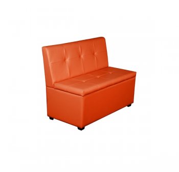 Кухонный диван Уют 1400 Оранжевый в Ревде - revda.mebel-74.com | фото