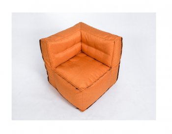 Модульное кресло Комфорт Колор угловое оранжевое в Ревде - revda.mebel-74.com | фото