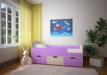 Кровать-чердак Малыш Мини в Ревде - revda.mebel-74.com | фото