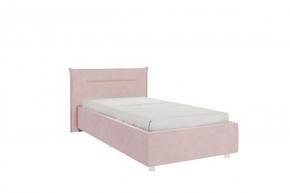 АЛЬБА Кровать 0,9 (нежно-розовый) в Ревде - revda.mebel-74.com | фото