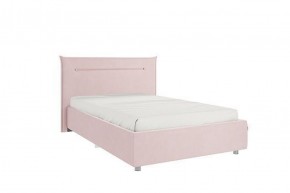 АЛЬБА Кровать 1200 с основанием (нежно-розовый) в Ревде - revda.mebel-74.com | фото