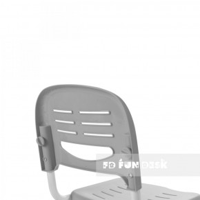 Комплект парта + стул трансформеры Cantare Grey в Ревде - revda.mebel-74.com | фото