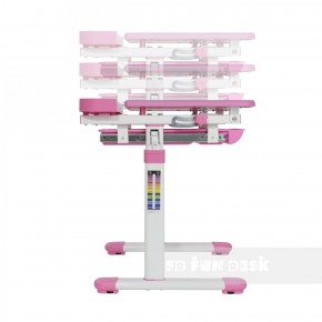 Комплект парта + стул трансформеры Cantare Pink в Ревде - revda.mebel-74.com | фото