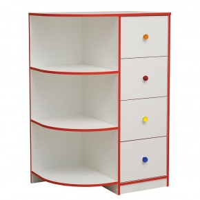 Набор мебели для детской Юниор-10 (с кроватью 800*1600) ЛДСП в Ревде - revda.mebel-74.com | фото