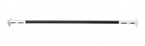Турник раздвижной 1250-1500 цв. белый-черный FLEXTER PROFI в Ревде - revda.mebel-74.com | фото