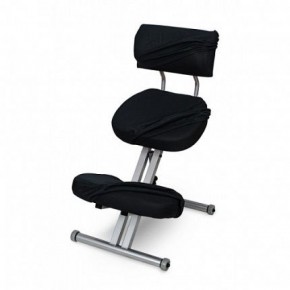 Коленный стул со спинкой Smartstool КМ01ВМ + Чехлы в Ревде - revda.mebel-74.com | фото