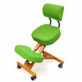 Коленный стул со спинкой Smartstool KW02В + Чехлы в Ревде - revda.mebel-74.com | фото