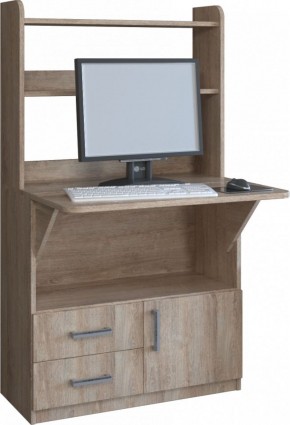 Компьютерный стол СП-1 (Дуб баррик) в Ревде - revda.mebel-74.com | фото