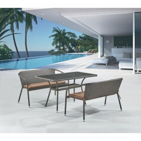 Комплект мебели из иск. ротанга T286A/S139A-W53 Brown в Ревде - revda.mebel-74.com | фото