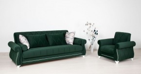 Комплект Роуз ТД 411 диван-кровать + кресло + комплект подушек в Ревде - revda.mebel-74.com | фото