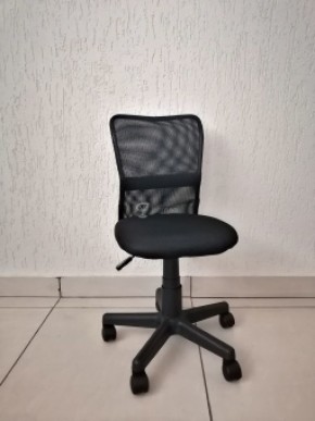 Кресло Barneo K-401 детское (черная ткань/сетка) в Ревде - revda.mebel-74.com | фото