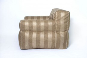 Кресло бескаркасное Уют полоса (Коричневый) в Ревде - revda.mebel-74.com | фото