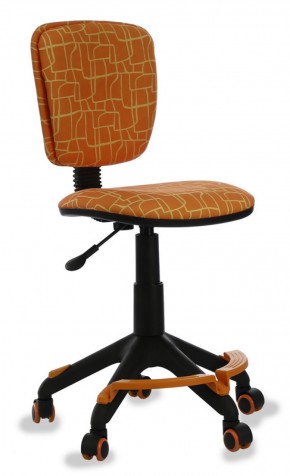 Кресло детское Бюрократ CH-204-F/GIRAFFE оранжевый в Ревде - revda.mebel-74.com | фото