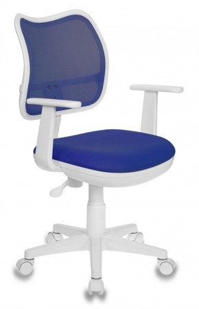 Кресло детское Бюрократ CH-W797/BL/TW-10 синий в Ревде - revda.mebel-74.com | фото
