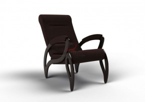 Кресло для отдыха Зельден 20-Т-Ш (ткань/венге) ШОКОЛАД в Ревде - revda.mebel-74.com | фото