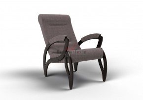 Кресло для отдыха Зельден 20-Т-ГР (ткань/венге) ГРАФИТ в Ревде - revda.mebel-74.com | фото