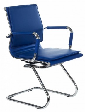 Кресло для посетителя Бюрократ CH-993-Low-V/blue синий в Ревде - revda.mebel-74.com | фото