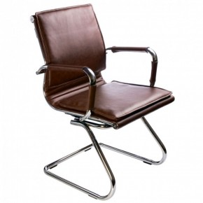 Кресло для посетителя Бюрократ CH-993-Low-V/Brown коричневый в Ревде - revda.mebel-74.com | фото