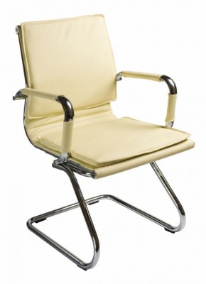 Кресло для посетителя Бюрократ CH-993-Low-V/Ivory слоновая кость в Ревде - revda.mebel-74.com | фото