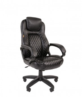 Кресло для руководителя  CHAIRMAN 432 (Экокожа черная) в Ревде - revda.mebel-74.com | фото