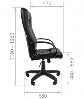 Кресло для руководителя CHAIRMAN 480 LT (Экокожа) в Ревде - revda.mebel-74.com | фото