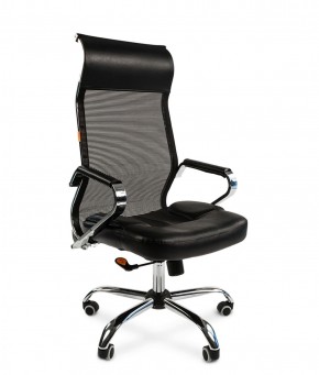 Кресло для руководителя CHAIRMAN 700 (Сетка) Черное в Ревде - revda.mebel-74.com | фото
