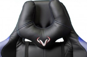 Кресло игровое Бюрократ VIKING 5 AERO BLUE черный/синий в Ревде - revda.mebel-74.com | фото