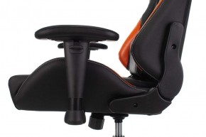 Кресло игровое Бюрократ VIKING 5 AERO ORANGE черный/оранжевый в Ревде - revda.mebel-74.com | фото