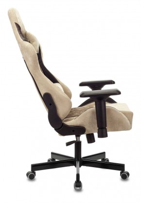 Кресло игровое Бюрократ VIKING 7 KNIGHT BR FABRIC коричневый/бежевый в Ревде - revda.mebel-74.com | фото