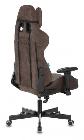 Кресло игровое Бюрократ VIKING KNIGHT LT10 FABRIC коричневый в Ревде - revda.mebel-74.com | фото