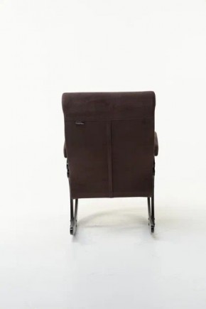Кресло-качалка КОРСИКА 34-Т-AC (кофе) в Ревде - revda.mebel-74.com | фото