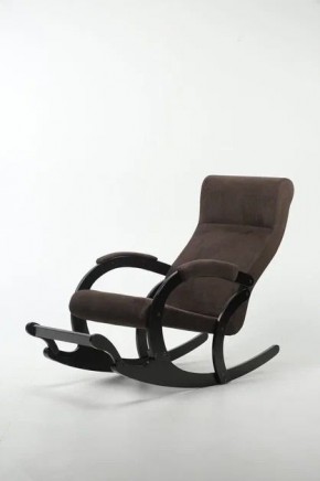 Кресло-качалка МАРСЕЛЬ 33-Т-AC (кофе) в Ревде - revda.mebel-74.com | фото