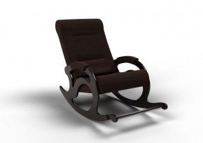 Кресло-качалка Тироль 12-Т-ГР (ткань/венге) ГРАФИТ в Ревде - revda.mebel-74.com | фото
