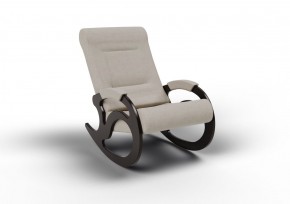 Кресло-качалка Вилла 11-Т-ГР (ткань/венге) ГРАФИТ в Ревде - revda.mebel-74.com | фото