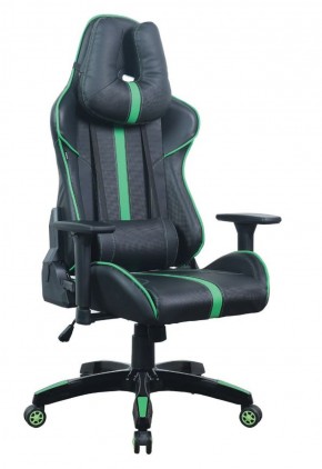 Кресло компьютерное BRABIX "GT Carbon GM-120" (черное/зеленое) 531929 в Ревде - revda.mebel-74.com | фото