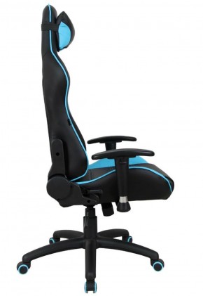 Кресло компьютерное BRABIX "GT Master GM-110" (черное/голубое) 531928 в Ревде - revda.mebel-74.com | фото