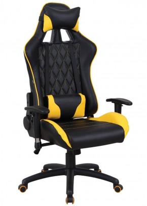 Кресло компьютерное BRABIX "GT Master GM-110" (черное/желтое) 531927 в Ревде - revda.mebel-74.com | фото