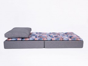 Кресло-кровать бескаркасное Харви (коричневый-геометрия браун) в Ревде - revda.mebel-74.com | фото