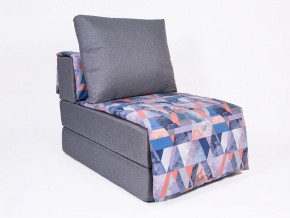 Кресло-кровать бескаркасное Харви (серый-сноу деним) в Ревде - revda.mebel-74.com | фото