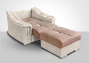 Кресло-кровать + Пуф Кристалл (ткань до 300) НПБ в Ревде - revda.mebel-74.com | фото