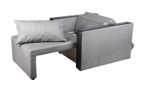 Кресло-кровать Милена с подлокотниками (серый) Велюр в Ревде - revda.mebel-74.com | фото