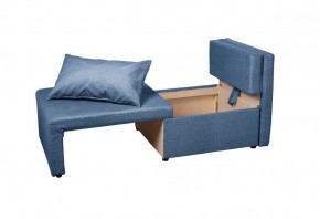 Кресло-кровать Милена (синий) Велюр в Ревде - revda.mebel-74.com | фото