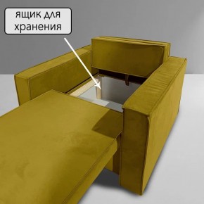 Кресло-кровать Принц КК1-ВГ (велюр горчичный) в Ревде - revda.mebel-74.com | фото