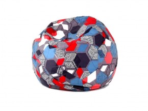 Кресло-мешок Мяч M (Geometry Slate) в Ревде - revda.mebel-74.com | фото