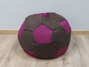Кресло-мешок Мяч S (Savana Chocolate-Savana Berry) в Ревде - revda.mebel-74.com | фото